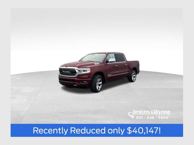 Delmonico Red Pearlcoat 2020 RAM 1500 Limited Crew Cab 4WD Pickup Truck Four-Wheel Drive 8-Speed Automatic