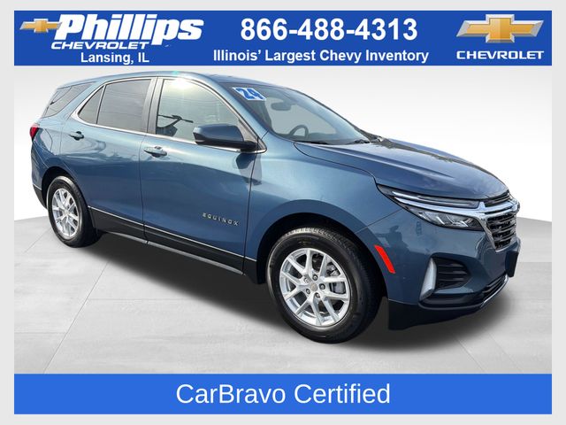 Lakeshore Blue Metallic 2024 Chevrolet Equinox SUV / Crossover Front-Wheel Drive 6-Speed Automatic Overdrive