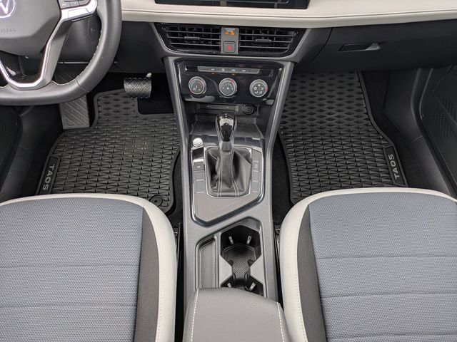 2025 Volkswagen Taos 1.5T S White at Stokes Volkswagen