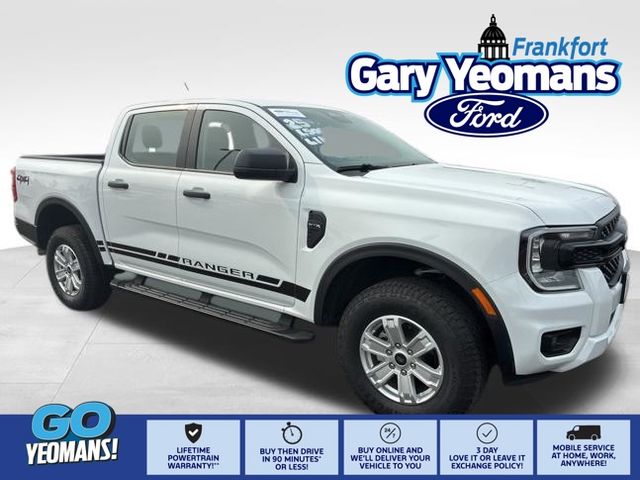 Oxford White 2025 Ford Ranger Pickup Truck Four-Wheel Drive Automatic