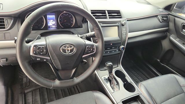 2017 Toyota Camry SE Silver at Durrett Motor Company