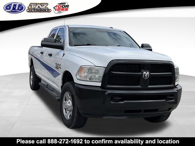 Bright White Clearcoat 2016 RAM 3500 Tradesman Crew Cab LB 4WD Pickup Truck Four-Wheel Drive 6-Speed Automatic
