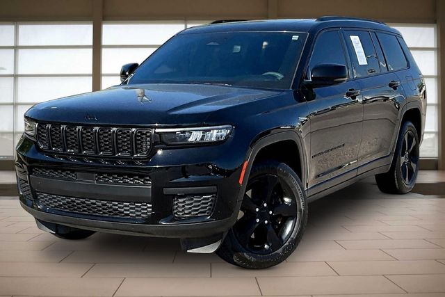 Diamond Black Crystal Pearlcoat 2023 Jeep Grand Cherokee L Altitude 4WD SUV / Crossover Four-Wheel Drive 8-Speed Automatic