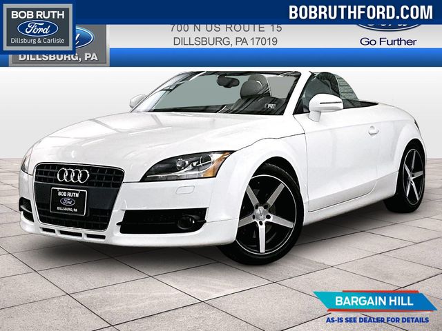 Ibis White/Black Roof 2008 Audi TT 2.0T Roadster FWD Convertible Front-Wheel Drive 6-Speed Automatic