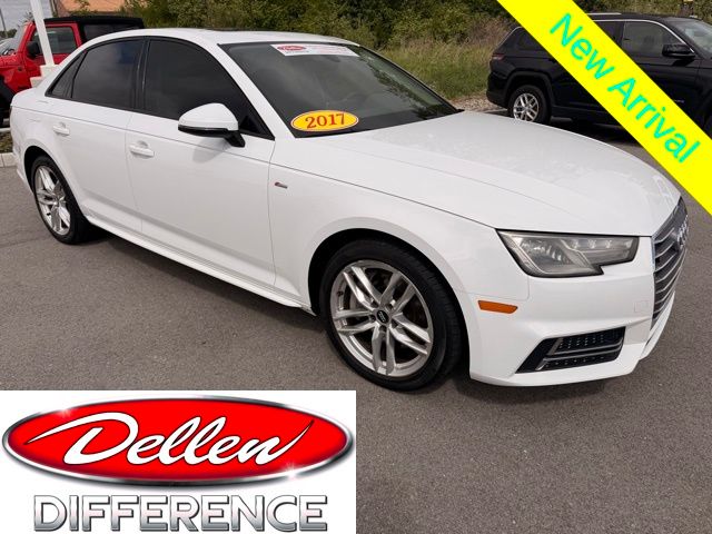 Ibis White 2017 Audi A4 2.0T quattro Premium AWD Sedan All-Wheel Drive 7-Speed Automatic