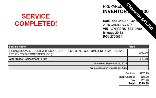 Used 2025 Cadillac XT6 For Sale in Grove City, OH