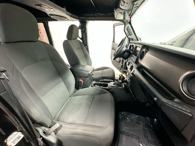 2020 Jeep Wrangler Unlimited Sport S Black at Klick Lewis Buick Chevrolet