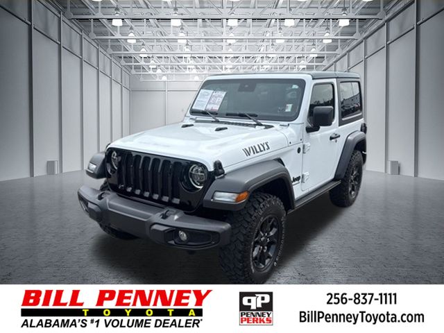 Bright White Clearcoat 2022 Jeep Wrangler SUV / Crossover Four-Wheel Drive 6-Speed Manual