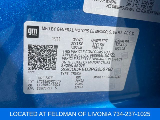 Used 2023 Chevrolet Silverado 1500 For Sale in Livonia, MI
