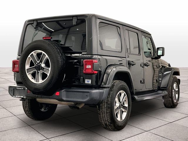 2018 Jeep Wrangler Unlimited Sahara Black at Bob Ruth Ford