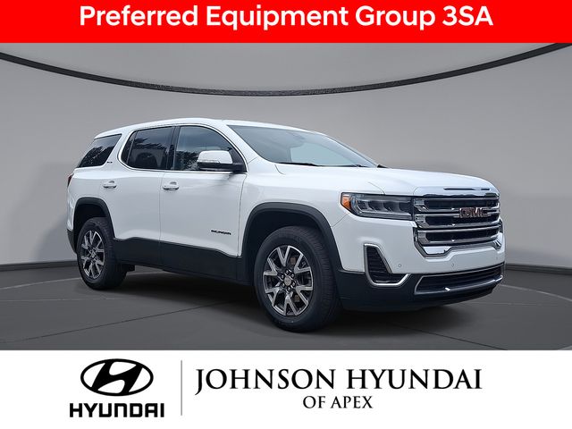 Summit White 2023 GMC Acadia SUV / Crossover Front-Wheel Drive 9-Speed Automatic