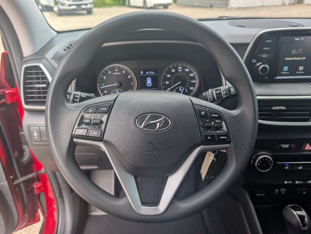 2021 Hyundai Tucson SE Red at Baytown Hyundai