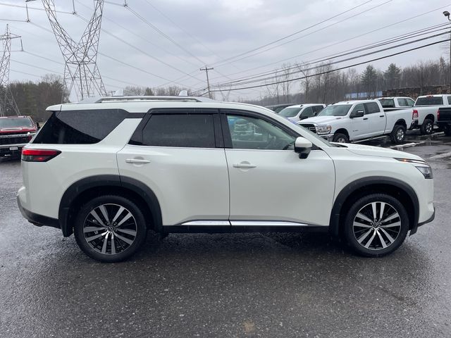 2023 Nissan Pathfinder Platinum - Pearl White Tricoat exterior view 8