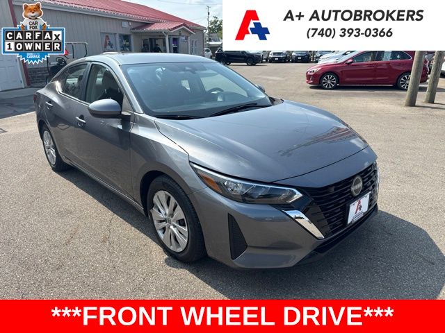 Gray (Gun Metallic) 2024 Nissan Sentra Sedan Front-Wheel Drive Continuously Variable Transmission
