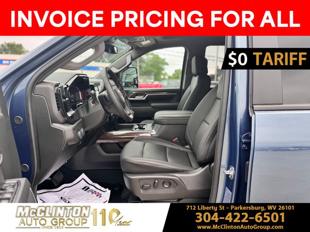 2025 Lakeshore Blue Metallic Chevrolet Silverado 2500HD LT 4X4 Truck