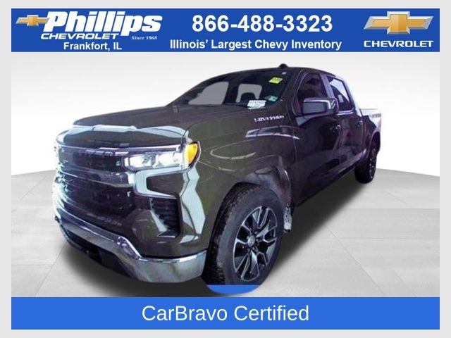 Harvest Bronze Metallic 2023 Chevrolet Silverado 1500 LT Crew Cab 4WD Pickup Truck Four-Wheel Drive 8-Speed Automatic