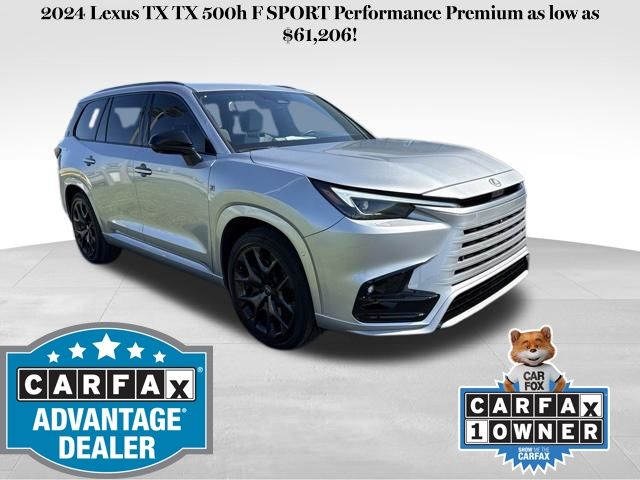 Celestial Silver Metallic 2024 Lexus TX Hybrid SUV / Crossover All-Wheel Drive 6-Speed Automatic
