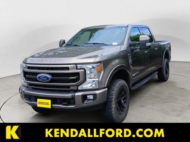 Stone Gray Metallic 2022 Ford F-250 Super Duty Pickup Truck Four-Wheel Drive Automatic