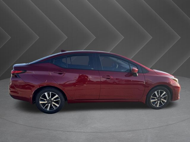 2025 Nissan Versa 1.6 SV Red at Bravo Nissan