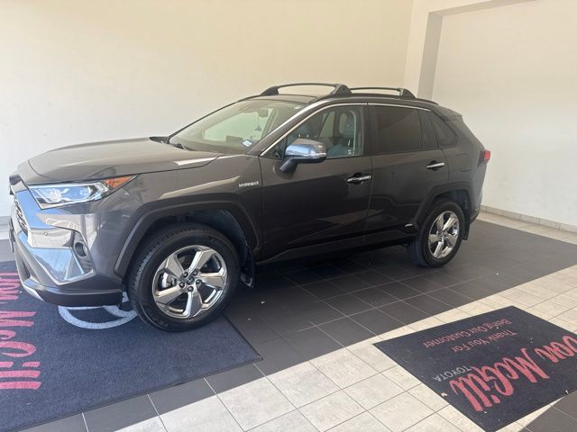 Magnetic Gray Metallic 2021 Toyota RAV4 Hybrid SUV / Crossover All-Wheel Drive Continuously Variable Transmission