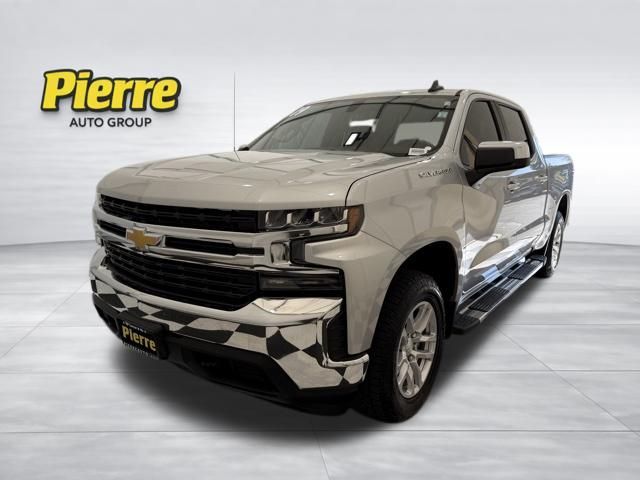 Silver Ice 2019 Chevrolet Silverado 1500 LT Crew Cab 4WD Pickup Truck Four-Wheel Drive 8-Speed Automatic
