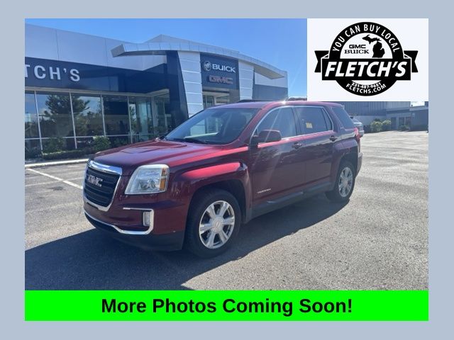 Crimson Red Tintcoat 2017 GMC Terrain SUV / Crossover All-Wheel Drive 6-Speed Automatic