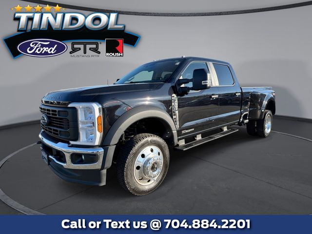Agate Black Metallic 2025 Ford F-450 Super Duty XL Crew Cab LB DRW 4WD Pickup Truck Four-Wheel Drive Automatic