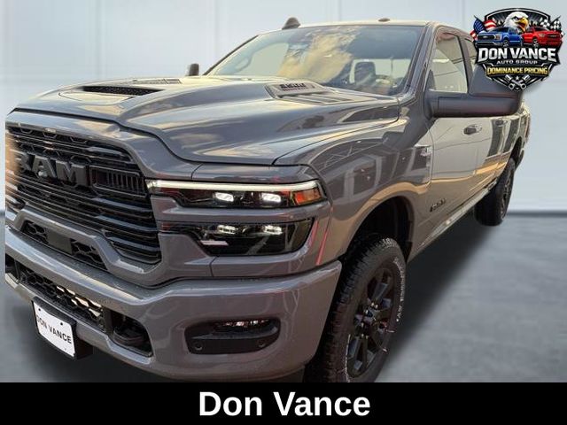 Ceramic Gray Clearcoat 2026 RAM 3500 Laramie Crew Cab 4WD Pickup Truck Four-Wheel Drive 8-Speed Automatic