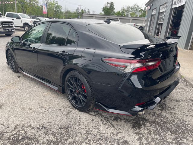2024 Toyota Camry TRD V6 - Midnight Black Metallic exterior view 5