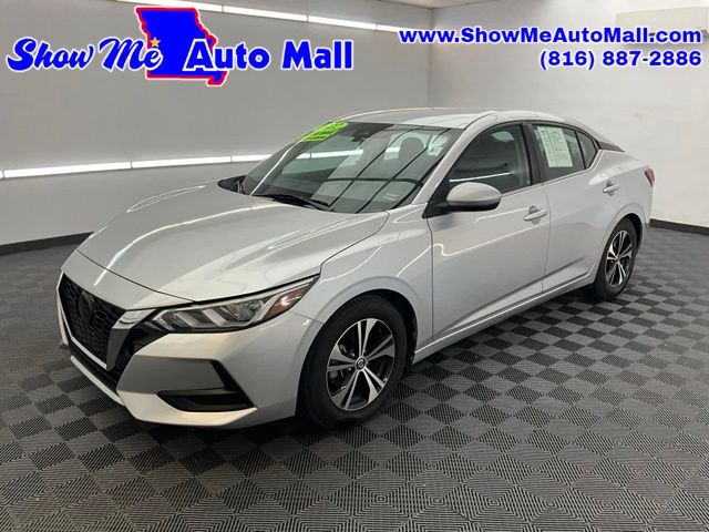 Brilliant Silver Metallic 2022 Nissan Sentra Sedan Front-Wheel Drive Continuously Variable Transmission