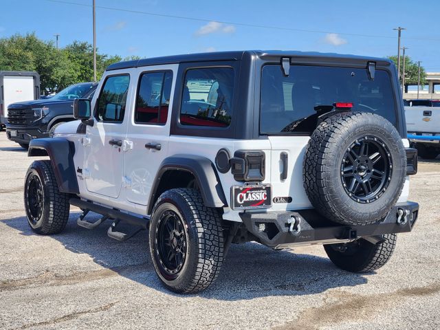 2021 Jeep Wrangler Unlimited Sport S White at Emmons Autoplex
