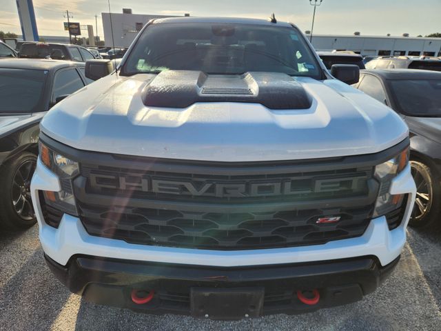 2023 Chevrolet Silverado 1500 Custom Trail Boss White at Gullo Toyota