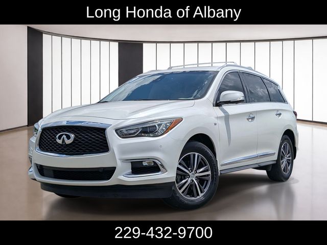 Majestic White 2019 INFINITI QX60 SUV / Crossover Front-Wheel Drive Continuously Variable Transmission