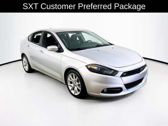 Bright Silver Metallic Clearcoat 2013 Dodge Dart Sedan Front-Wheel Drive 6-Speed Automatic