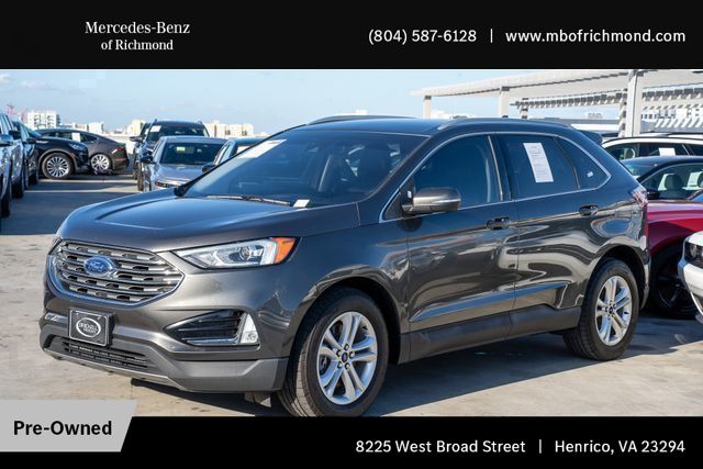 Gray (Magnetic) 2019 Ford Edge SEL AWD SUV / Crossover All-Wheel Drive 8-Speed Automatic