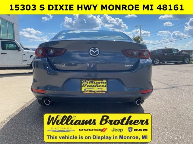 2024 Mazda Mazda3 2.5 S Carbon Edition - Gray Metallic exterior view 6