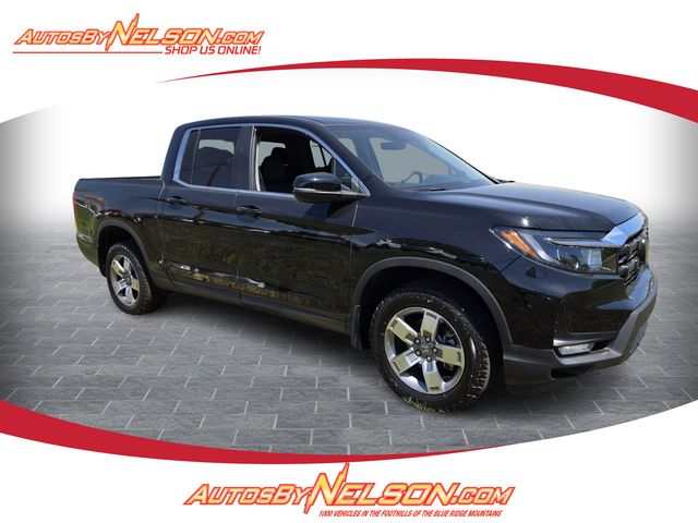 Black 2025 Honda Ridgeline RTL AWD Pickup Truck All-Wheel Drive 9-Speed Automatic