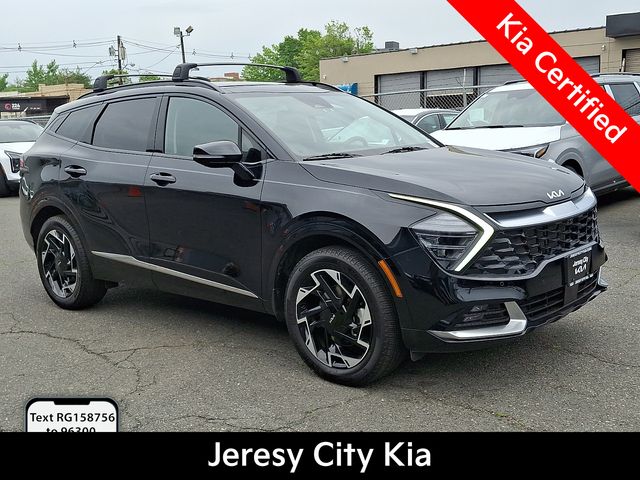 Ebony Black 2024 Kia Sportage SUV / Crossover All-Wheel Drive 8-Speed Automatic
