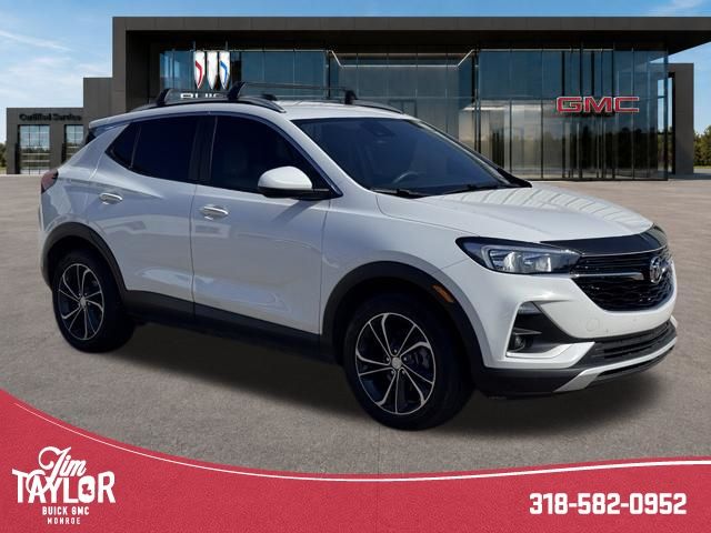 Summit White 2022 Buick Encore GX SUV / Crossover Front-Wheel Drive Continuously Variable Transmission
