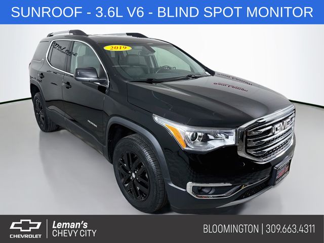 Black (Ebony Twilight Metallic) 2019 GMC Acadia SUV / Crossover Front-Wheel Drive 6-Speed Automatic