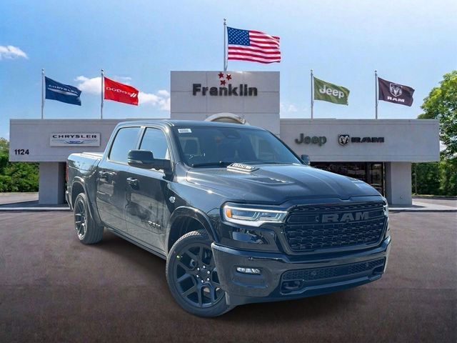 Diamond Black 2026 RAM 1500 Pickup Truck Four-Wheel Drive 8-Speed Automatic