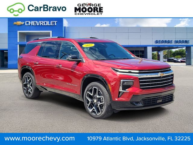 Radiant Red Tintcoat 2025 Chevrolet Traverse SUV / Crossover Front-Wheel Drive 8-Speed Automatic