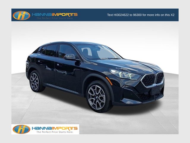 Black Sapphire Metallic 2025 BMW X2 SUV / Crossover All-Wheel Drive 7-Speed Automatic