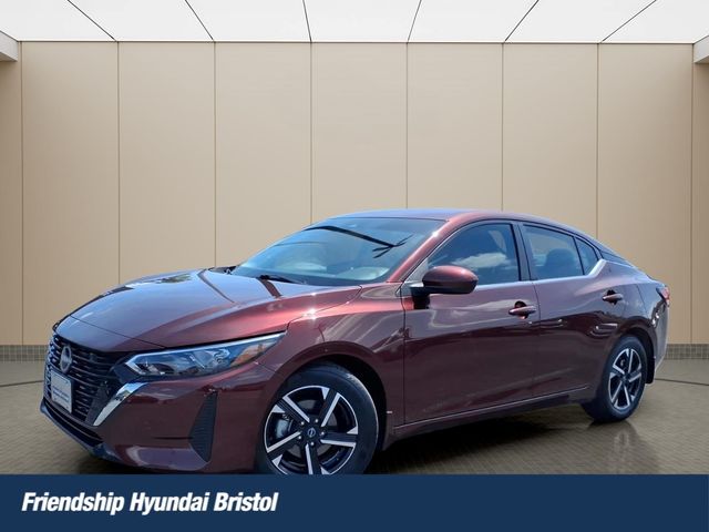Rosewood Metallic 2024 Nissan Sentra SV FWD Sedan Front-Wheel Drive Continuously Variable Transmission