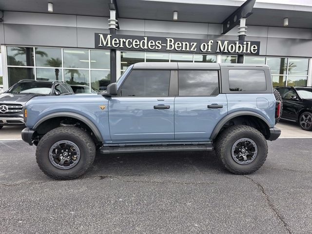 Blue (Azure Gray Metallic Tri-Coat) 2023 Ford Bronco SUV / Crossover Four-Wheel Drive Automatic