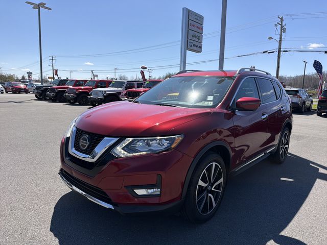 Red (Scarlet Ember Tintcoat) 2019 Nissan Rogue SL AWD SUV / Crossover All-Wheel Drive Continuously Variable Transmission