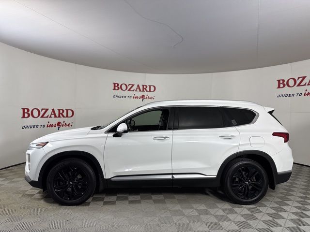 2019 Quartz White Hyundai Santa Fe Limited FWD SUV