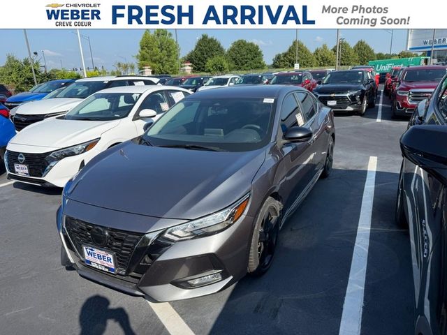 Gray (Gun Metallic) 2021 Nissan Sentra Sedan Front-Wheel Drive Continuously Variable Transmission