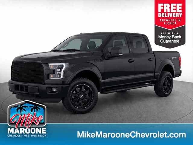 Tuxedo Black Metallic 2015 Ford F-150 Pickup Truck 4X2 6-Speed Automatic