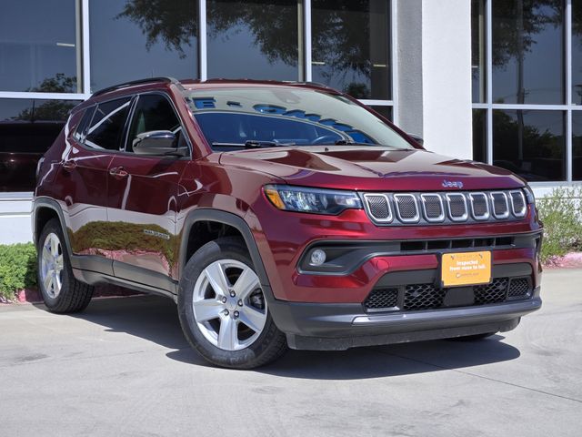 Velvet Red Pearlcoat 2022 Jeep Compass SUV / Crossover Front-Wheel Drive 6-Speed Automatic